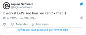 🐦 It works! Let’s see how we can fix …