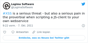🐦 #XSS is a serious threat — but also…