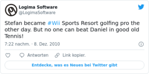 🐦 Stefan became #Wii Sports Resort go…