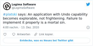 🐦 #platski says: An application with …