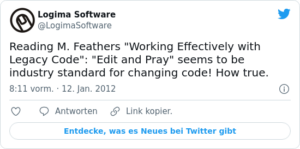 🐦 Reading M. Feathers “Working Effect…