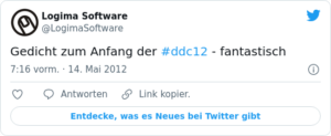 🐦 Gedicht zum Anfang der #ddc12 — fan…