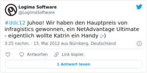 🐦 #ddc12 Juhoo! Wir haben den Hauptpr…