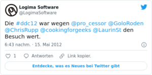 🐦 Die #ddc12 war wegen @pro_cessor @G…