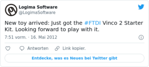 🐦 New toy arrived: Just got the #FTDI…