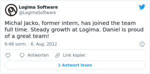 🐦 Michal Jacko, former intern, has jo…