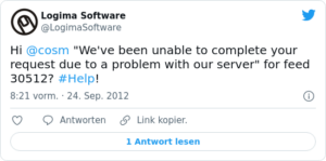 🐦 Hi @cosm “We’ve been unable to comp…