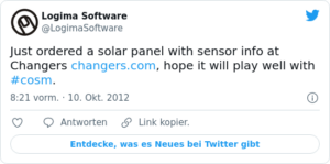 🐦 Just ordered a solar panel with sen…
