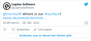 🐦 @microsoft Where is our #surface? h…