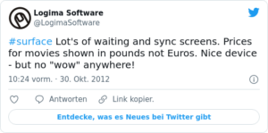 🐦 #surface Lot’s of waiting and sync …