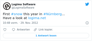 🐦 First #snow this year in #Nürnberg.…