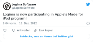 🐦 Logima is now participating in Appl…