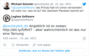 🐦 @soulstyled_de Angeblich ist es sow…