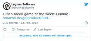 🐦 Lunch break game of the week: Quirk…