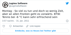 🐦 Montag — So viel zu tun und doch so…