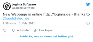 🐦 New Webpage is online