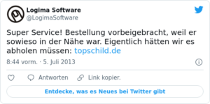 🐦 Super Service! Bestellung vorbeigeb…