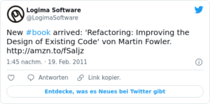 🐦 New #book arrived: ‘Refactoring: Im…