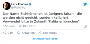 🐦 RT @Fischblog: Der Name Eichhörnche…