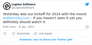 🐦 Yesterday was our kickoff for 2014 …