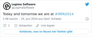 🐦 Today and tomorrow we are at #IRPA2…