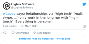 🐦 #Covey says: Relationships via “hig…