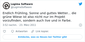 🐦 Endlich Frühling, Sonne und guttes …