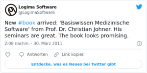 🐦 New #book arrived: ‘Basiswissen Med…