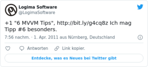 🐦 +1 “6 MVVM Tips”,