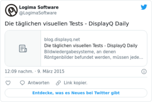 🐦 Die täglichen visuellen Tests — Dis…