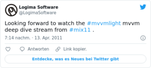 🐦 Looking forward to watch the #mvvml…