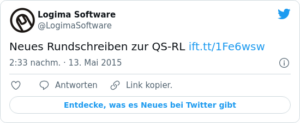 🐦 Neues Rundschreiben zur QS-RL