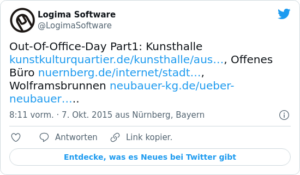 🐦 Out-Of-Office-Day Part1: Kunsthalle…