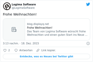 🐦 Frohe Weihnachten!