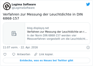 🐦 Verfahren zur Messung der Leuchtdic…