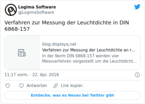 🐦 Verfahren zur Messung der Leuchtdic…