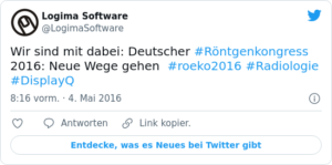 🐦 Wir sind mit dabei: Deutscher #Rönt…