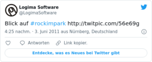 🐦 Blick auf #rockimpark