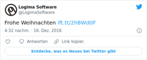 🐦 Frohe Weihnachten