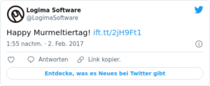 🐦 Happy Murmeltiertag!