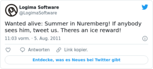 🐦 Wanted alive: Summer in Nuremberg! …