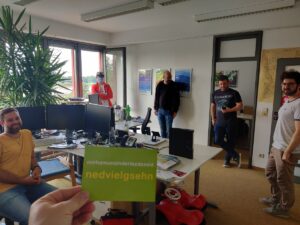 🐦 Nach Monaten im #homeoffice war es …